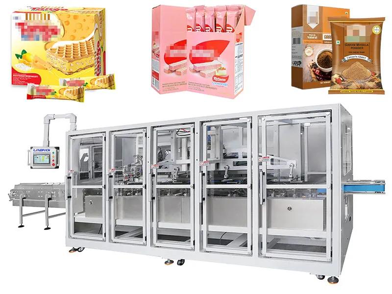 Automatische horizontale Endbeladungs-Kartoniermaschine