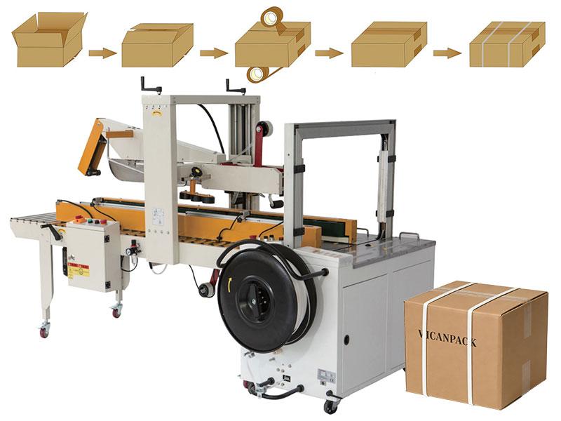 Automatic Box Taping Machine High-efficiency Carton Sealing Taping Machine