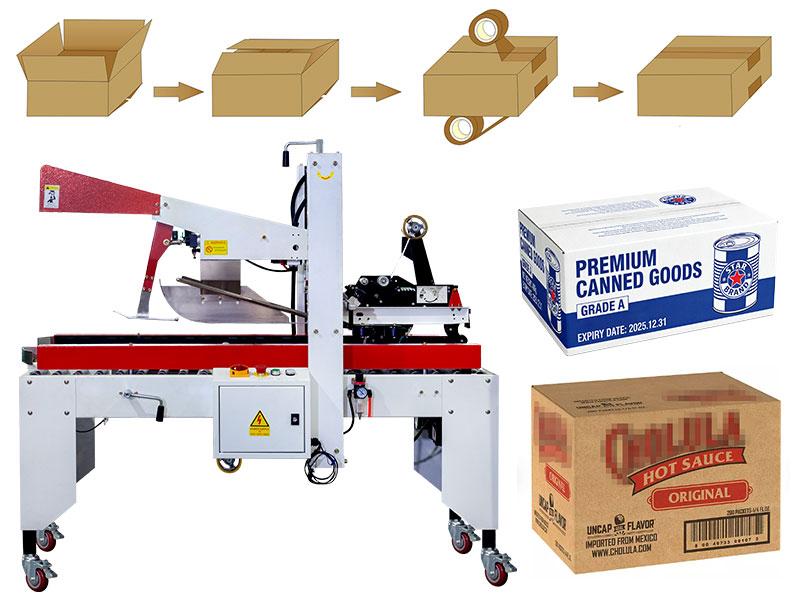 Automatic Box Case Carton Taping Machine | Industrial Tape Sealing Machine