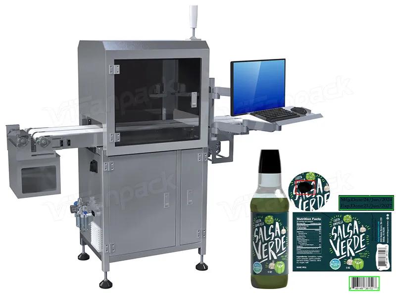 Automatic Label Inspection Machine for Bottle Packaging | High-Speed Defect Detection Equipment