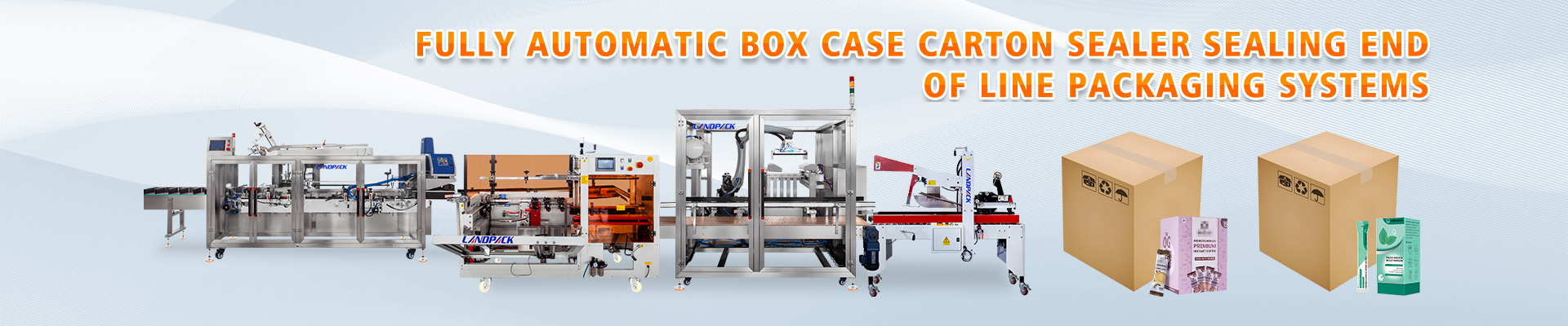 End Packaging End of Line Packaging Solution - Customized Solutions